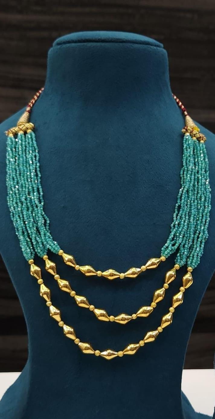 Cardamom shape Bloom Gold Set